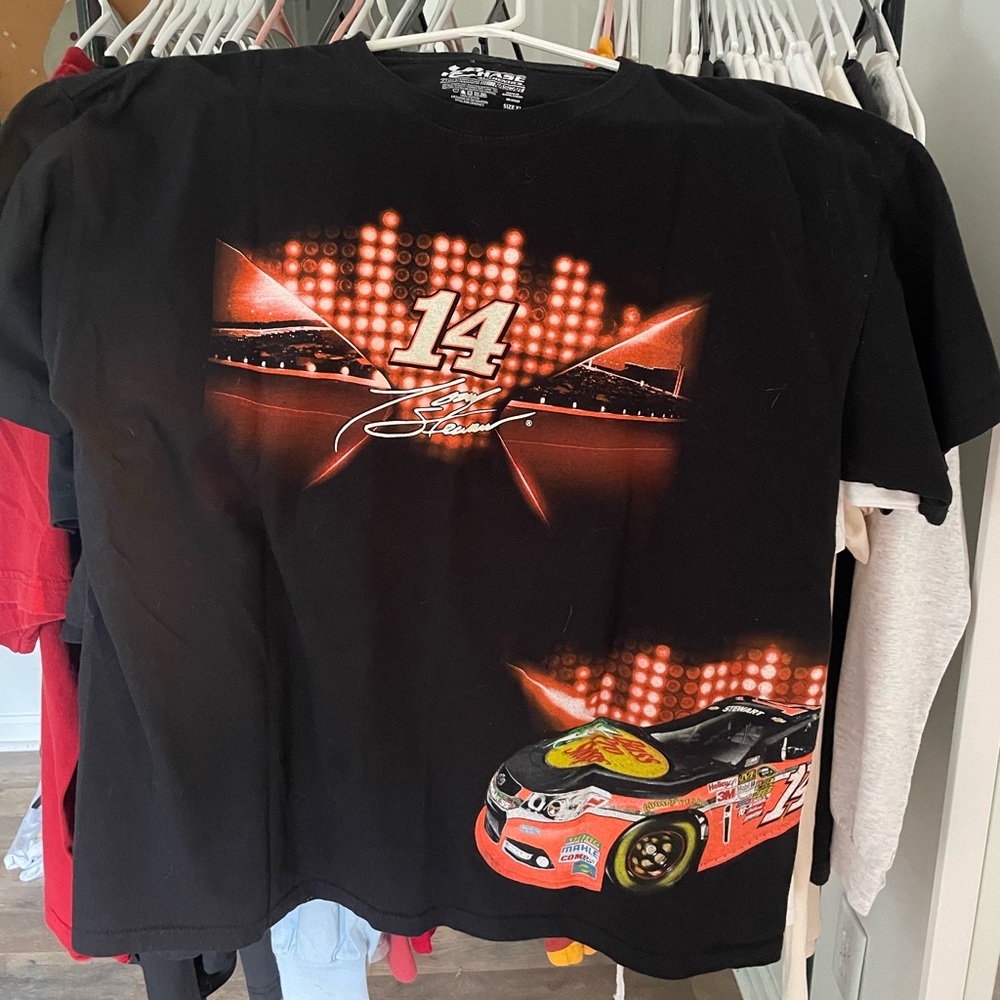 Vintage nascar wraparound  tshirt